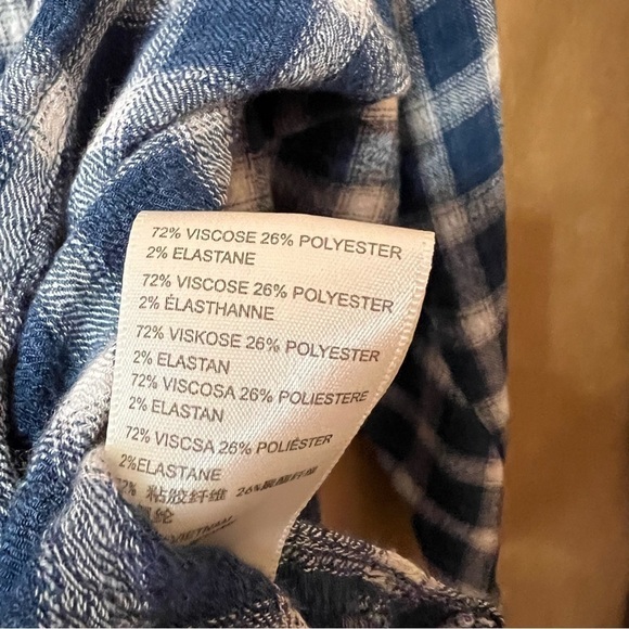 Urban Outfitters | BDG Keanu Plaid Flannel Oversized Button Down Shirt Size S - Picture 13 of 13